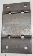 Railroad Tie Plate, Extruded Steel Piece From Late 1800's, Vintage Railroadiana picture