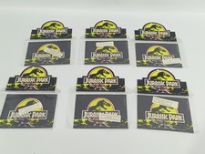 RARE Jurassic Park Cotigraf Argentina Vintage Stickers Lot 6 Sealed Packs Merch picture