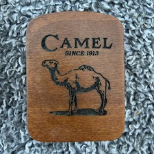 Classic Antique Camel Zippo Lighter- NEW IN CAMEL WOODEN BOX  picture