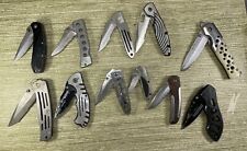 Single Blade Knife Smith & Wesson Ridge Runner Steel Miller’s Creek Lot Of 11 picture
