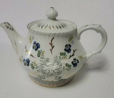 Vintage Ellgreave Wood & Sons Ironstone Flowers Floral picture