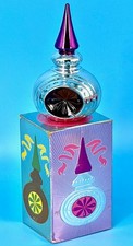 Avon Unforgettable Cologne Vintage 1968 Ornament Purple Christmas FULL Unused picture