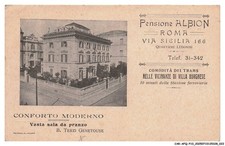CAR-AFQP10-0563-ITALY - ROME - Albion Pension picture