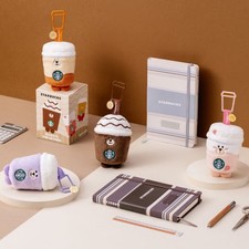 Starbucks Taiwan Year 2027 planner + beverage bearista strap blind box set picture