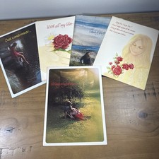 1977 Mark I Vintage Greeting Cards Lot of 5 Love Romance MCM picture