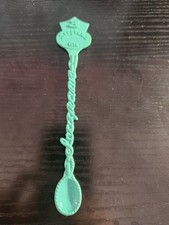 Seagram's Gin Swizzle Stir Stick Barware Advertising Teal 6.5