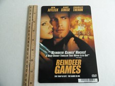 REINDEER GAMES - BEN AFFLECK - BLOCKBUSTER VIDEO BACKER CARD 5