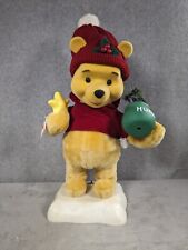 Vintage 90s Telco Winnie Pooh Motionette Animated Christmas Display - Broken picture