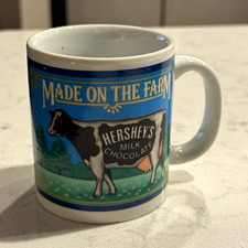 Hershey's Made on the Farm Milk Chocolate Advertising Mug, 1993 picture