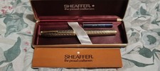 Sheaffer Imperial Fountain Pen 14k Gold Filled Cap, Barrel 14K Gold F Nib USA picture