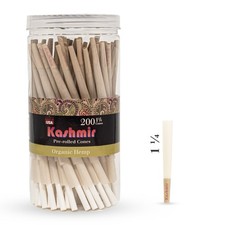 Organic HMP Pre Rolled Cones 1 1/4 Size 200 Ct Rolling Papers Cones - Kashmir picture