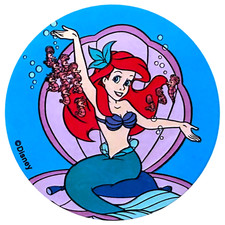 Ariel Little Mermaid Sticker Seashell Seahorse Disney Princess Walt Disney World picture