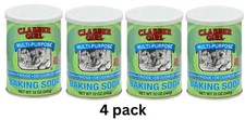 4 Pack Clabber Girl Multi-Purpose Baking Soda 12 oz Can Exp 03/27 picture
