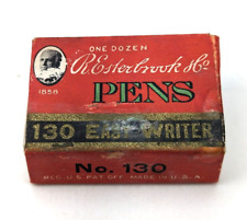 R Esterbrook & Co Vintage 3 pc Pen Nibs 130 Easy Writer No 130 Steel #C3 picture