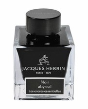 J. Herbin Essential Bottled Ink for Fountain Pens in Noir Abyssal - 50mL NEW picture