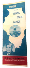 Vintage Illinois State Capitol Auditor of Public Accounts Treasury Otto Kerner picture