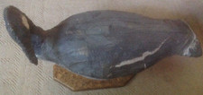 23”OOAK~Old Antique Canvas Mache Body Goose Decoy Rare Primitive 19cent FOLK ART picture