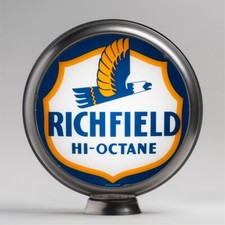 Richfield Hi-Octane Gas Pump Globe 13.5
