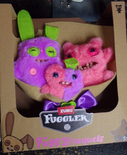Fuggler Bouquet: 2x9 Inch + 1x3.5 Plush 3.5 inches to 9 inches, Bouquet - NIB picture