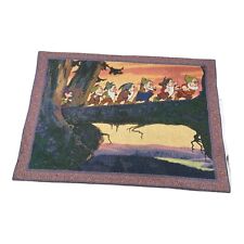 Snow White & Seven Dwarfs Tapestry Disney Store 25