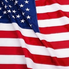 Anley Everstrong Series 4x6 Ft American Flag Embroidered USA Flag Sewn Stripes picture