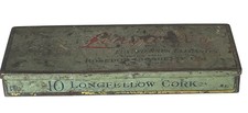 LONGFELLOW CIGARETTE TIN 5 3/4