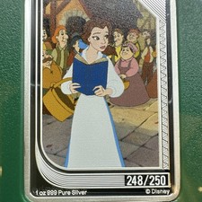 agoro Disney Beauty and the Beast 2025 1 oz .999 Silver $2 Coin 248/250 picture