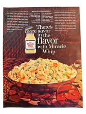 Vintage 1961 Kraft Miracle Whip Salad Dressing Food Advertisement Print Ad picture