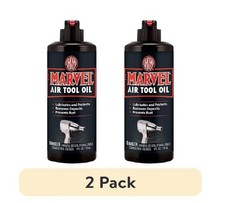 (2 pack) Turtle Wax Marvel Mystery 53493 Air Tool Oil Lubricant, 4 oz picture