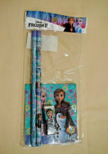 New Disney Japan Frozen 2 Elegant Ice Stationery Set Memo/Pencil/Eraser picture