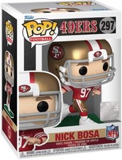 NICK BOSA - SAN FRANCISCO 49ERS - FUNKO POP - BRAND NEW - NFL 83909 picture