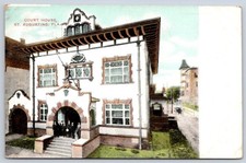 Saint Augustine Antique Florida Postcard ST. AUGUSTINE Court House 1909 picture