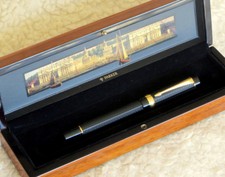 Parker Duofold Greenwich Rollerball Pen New In Original Box Rare picture