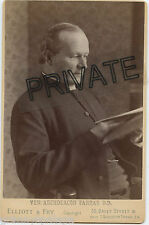 Cabinet Photo-Archdeacon Frederic William Farrar DD-Cleric Church Of England- picture
