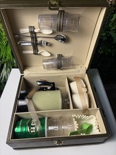 Vintage Trans-World Creations Traveling Coffee Kit Maker Cups Case California picture