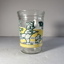 Vintage 1993 Welch’s Tom And Jerry The Movie Collectible Glass Jar Cup picture