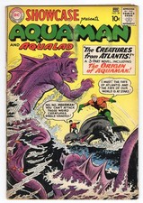 Showcase 30 1961 DC Comics VG- 3.5 1st Origin Aquaman Aqualad picture