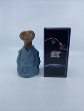 E.T. EXTRA-TERRESTRIAL Bubble Bath Figure Bottle Avon 1983 Robe FULL W/Box NOS picture