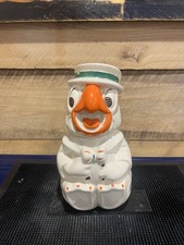 Vintage Disney Donald Duck Jose Carioca Reversible Cookie Jar 1940s Turnabout picture