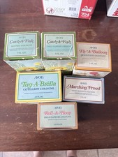 Avon Perfume/ Cologne Whimsical Friends Box Lot Of 6 Bottles Used In Good Cond. picture