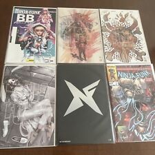 NINJA-FUNK Comic Book Lot 6 Issues Includes Anniversary & 1 Signed By JPG w/ COA picture