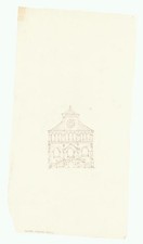 Asheville North Carolina Biltmore Estate 1895 Exterior Elevation Study picture