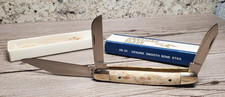Parker American Blade AB-30 Stockman Pocket Knife Seki Japan Vintage Bone NIB picture