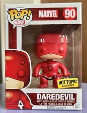 VAULTED Funko Pop Marvel:  Daredevil (Red) #90 Hot Topic Exclusive w/Protector picture