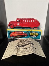 Texaco 1939 Dodge Airflow Bank Red Die Cast Collectors Series #10 W/PAPER INSERT picture