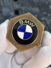 Vintage ( 1970-1980) BMW Paperweight - Brass & Enamel picture