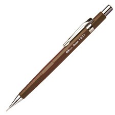 Pentel P200 Series Mechanical Pencil 0.3mm Brown Barrel Writing Instrument picture