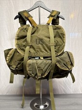 VTG Alice Pack Late Vietnam To Post Era Two Tone No Frame Medium Size WORN picture