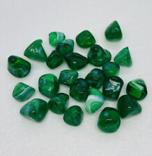 Vintage Emerald Green Tumble Malachite Rock Stones Lot of 24 Various Shaped 25 picture