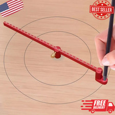 Adjustable Compass Ruler - Precision Circle Drawing for Woodworking & Drafting picture